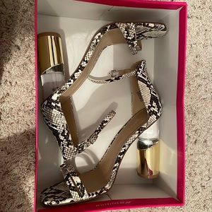 Snake Skin heels